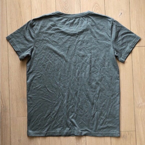 Ten Tree Mountain Embroidered T Shirt in Gray Women’s Size S - Picture 2 of 9